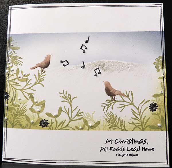 Christmas Chorus Bird in Song