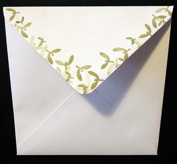 Mistletoe Envelope