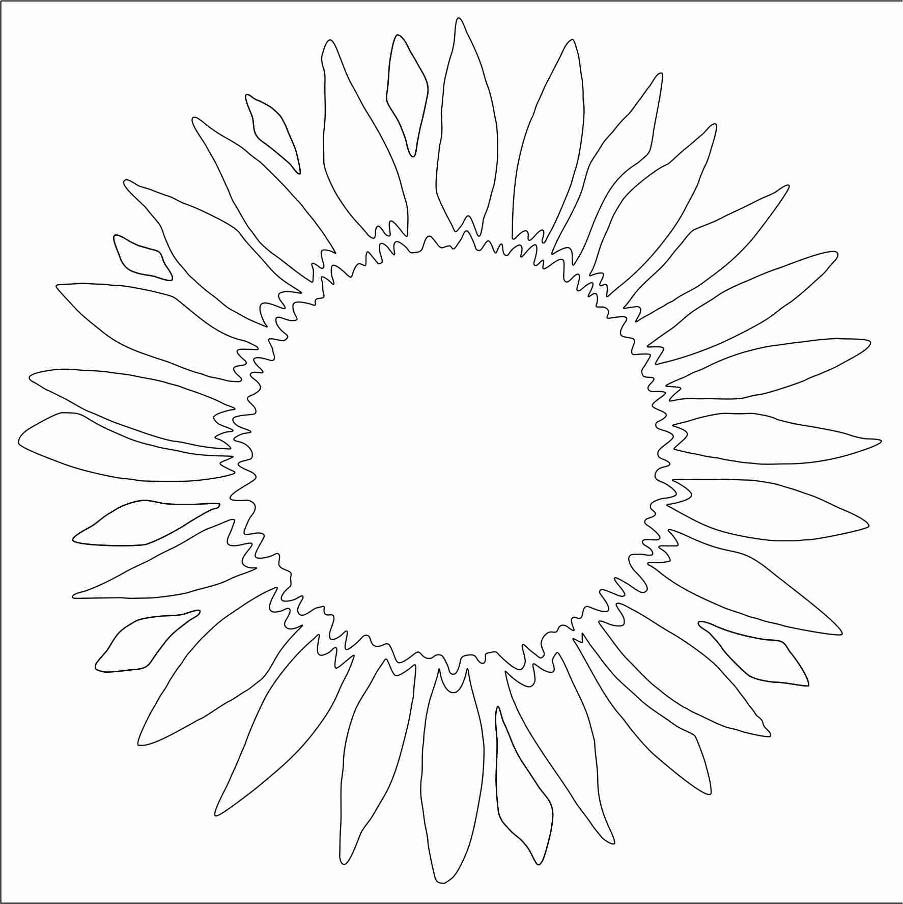 Sunflower - MajeMask Stencil